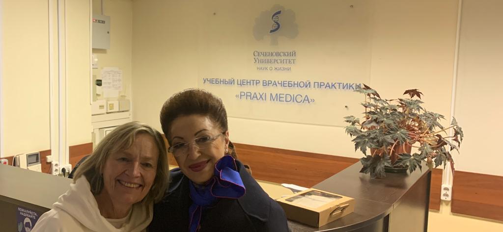 Лейла Владимировна Адамян и Беатриз Кано Хенце