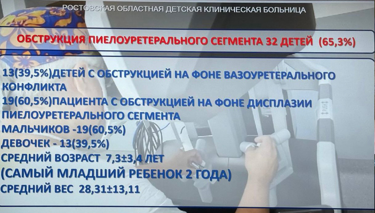 Робот-ассистированная хирургия в педиатрии